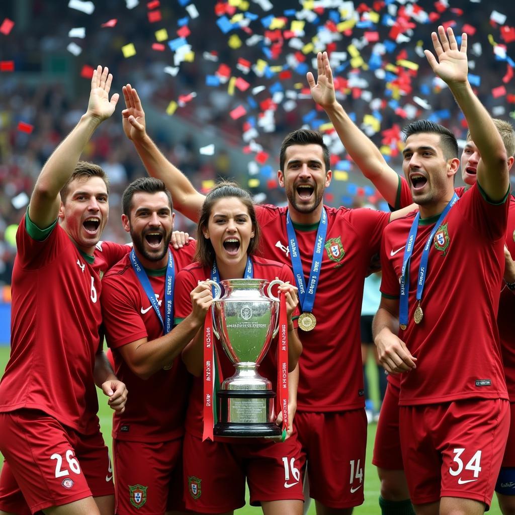 Bồ Đào Nha vô địch Euro 2016