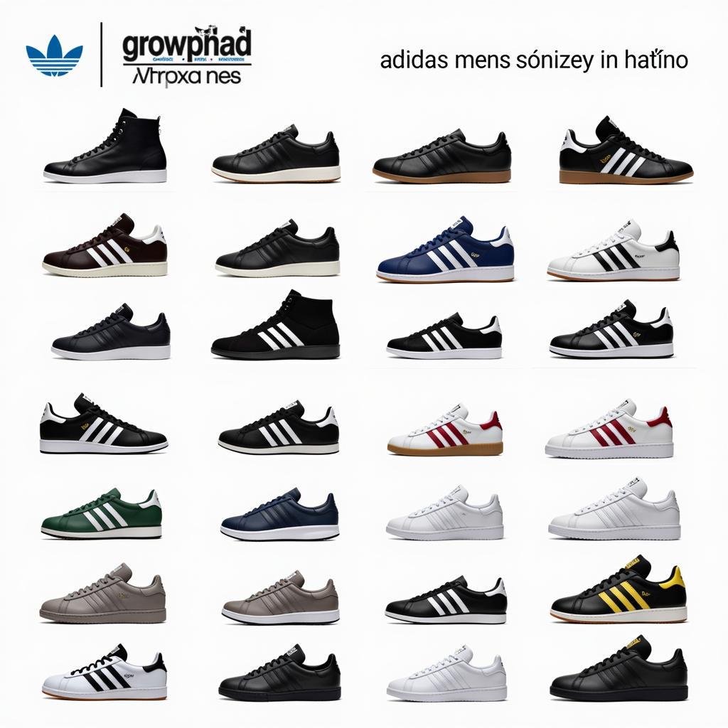 Các mẫu giày thể thao nam Adidas