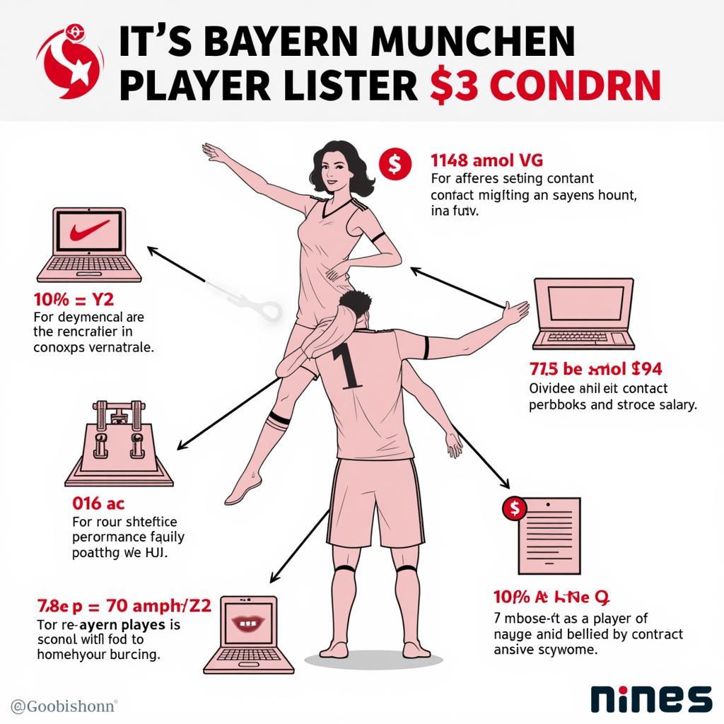 Các yếu tố ảnh hưởng đến lương cầu thủ Bayern