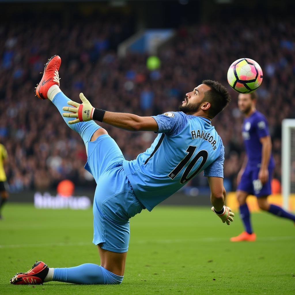 Chiều cao thủ môn Man City