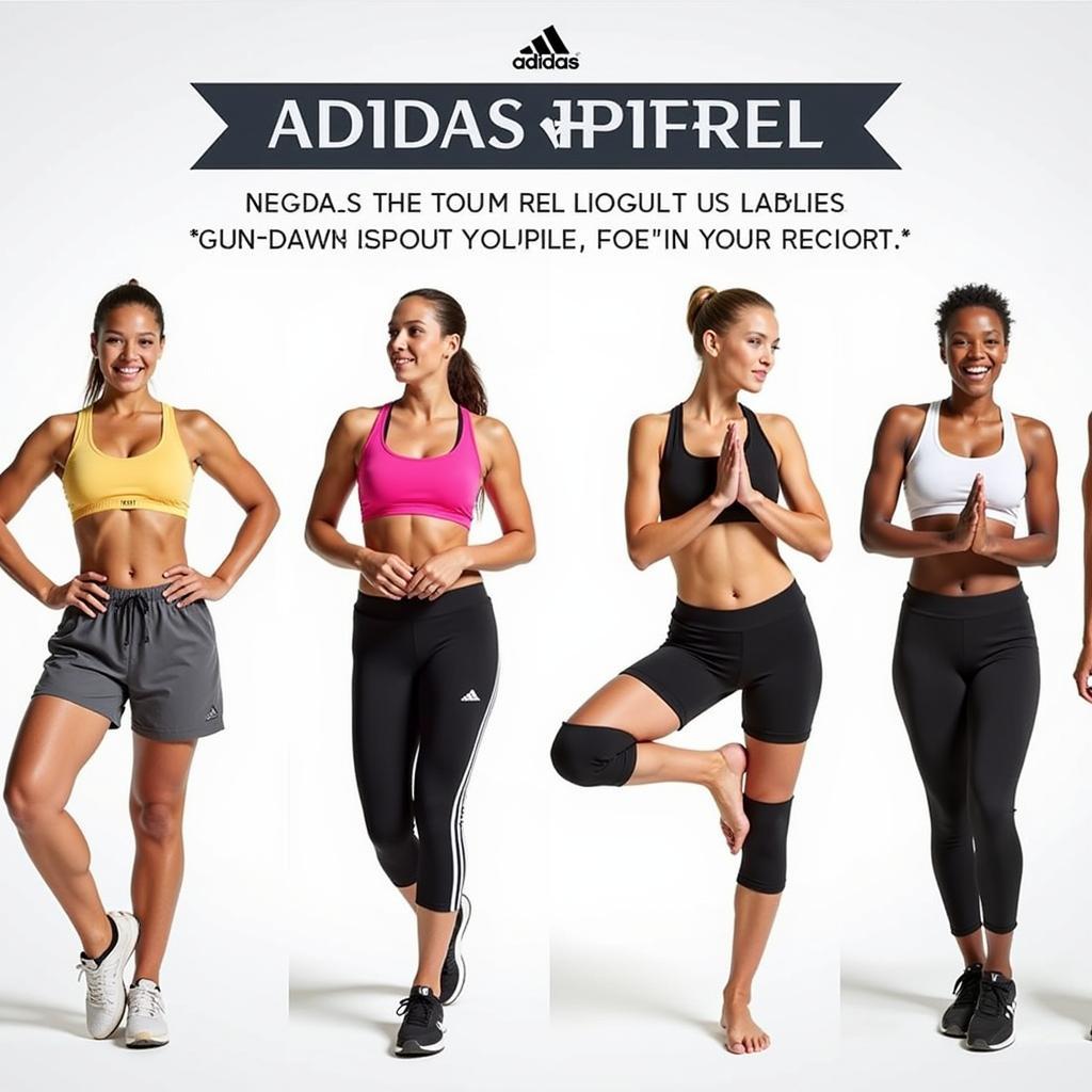 Lựa chọn quần áo thể thao adidas nữ phù hợp