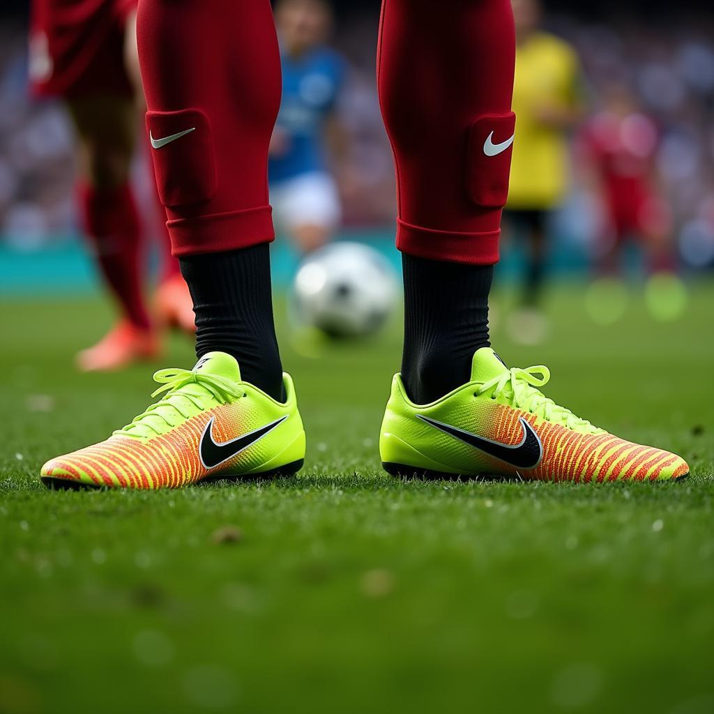 Cristiano Ronaldo với đôi Nike Mercurial