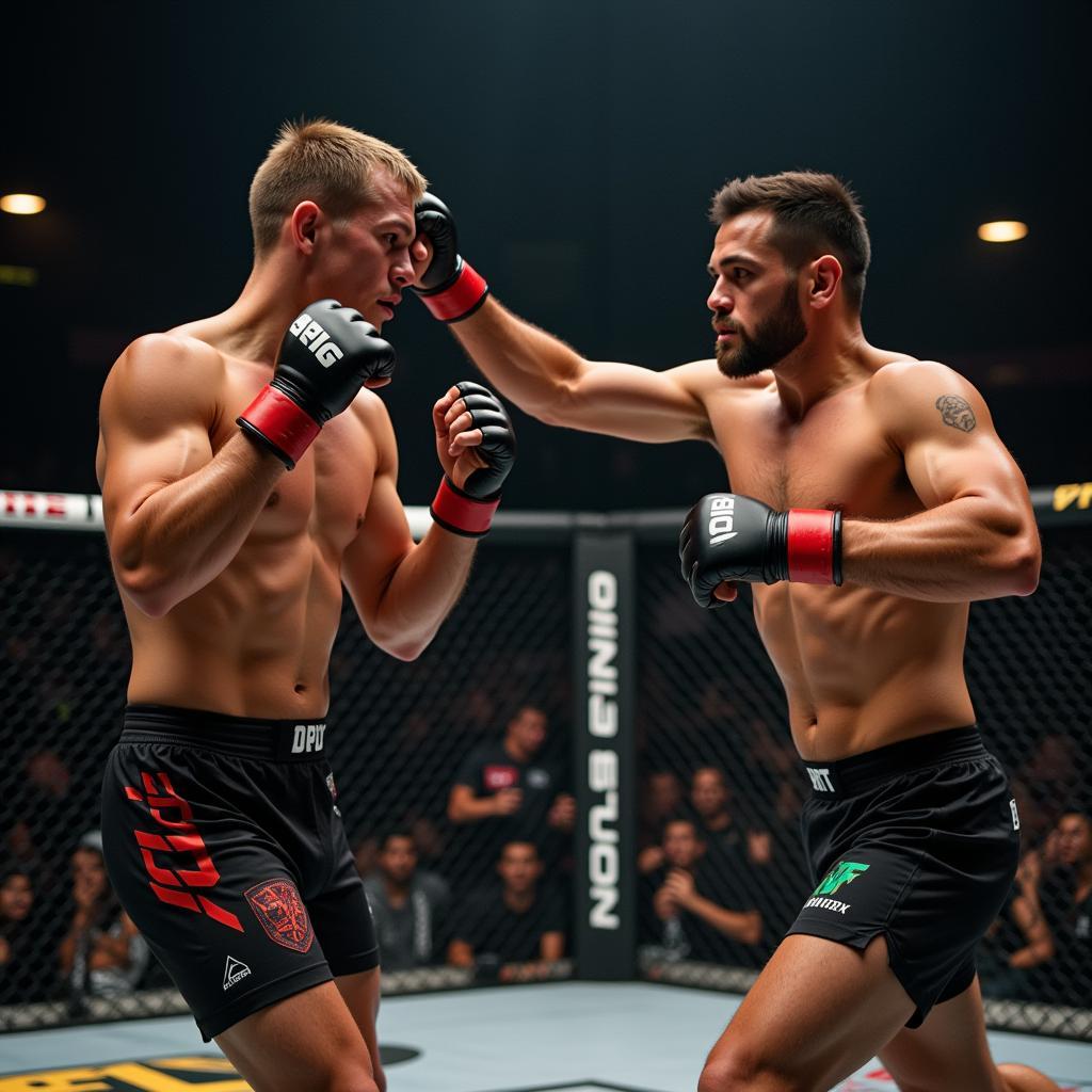 Điện ảnh và võ thuật ONE Championship: Cảnh phim võ thuật lấy cảm hứng từ ONE Championship.