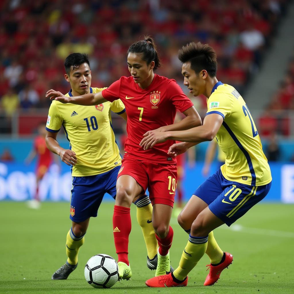 Đội hình Việt Nam ra sân tại Asian Cup 2019