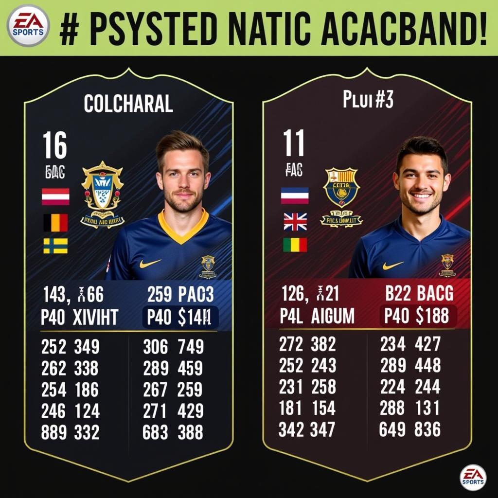 FIFA 4 Cầu Thủ Nâng Cấp