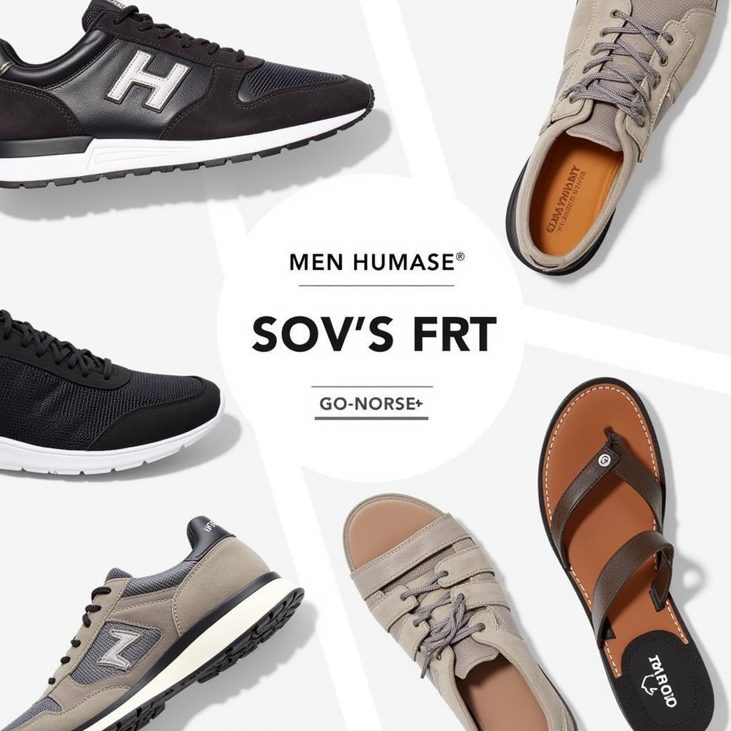 Giày Human thể thao sneaker dép nam sale 50%