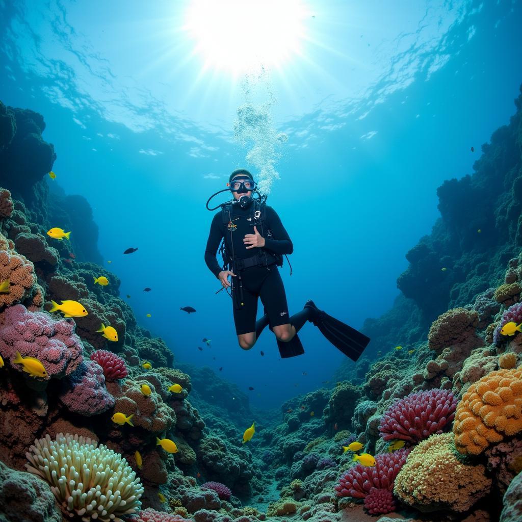 Lặn biển scuba diving khám phá đại dương