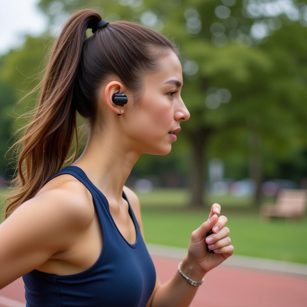 Tai nghe bluetooth thể thao cho người chạy bộ