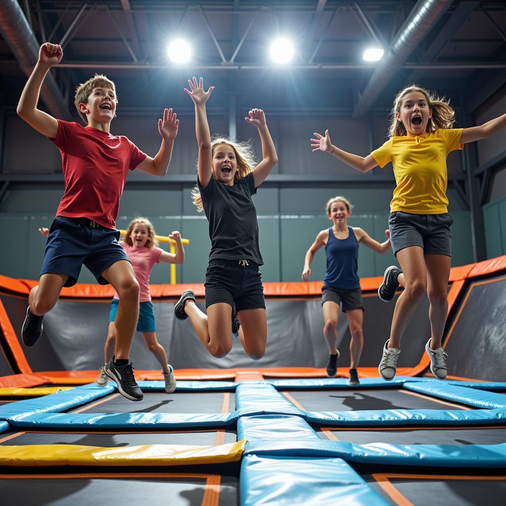 Trampoline - Môn thể thao hấp dẫn cho mọi lứa tuổi