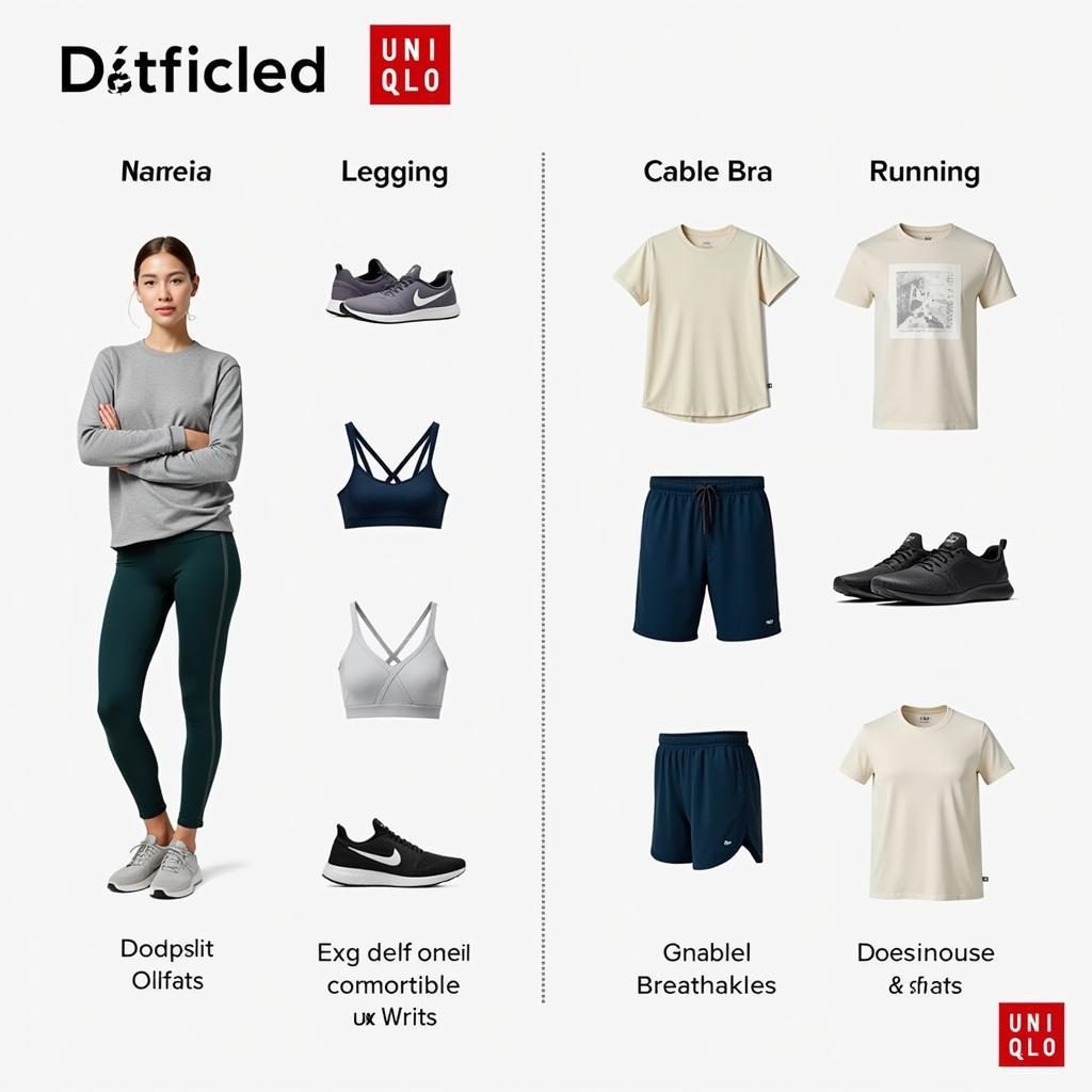 Uniqlo Hà Nội: Chọn quần áo thể thao phù hợp