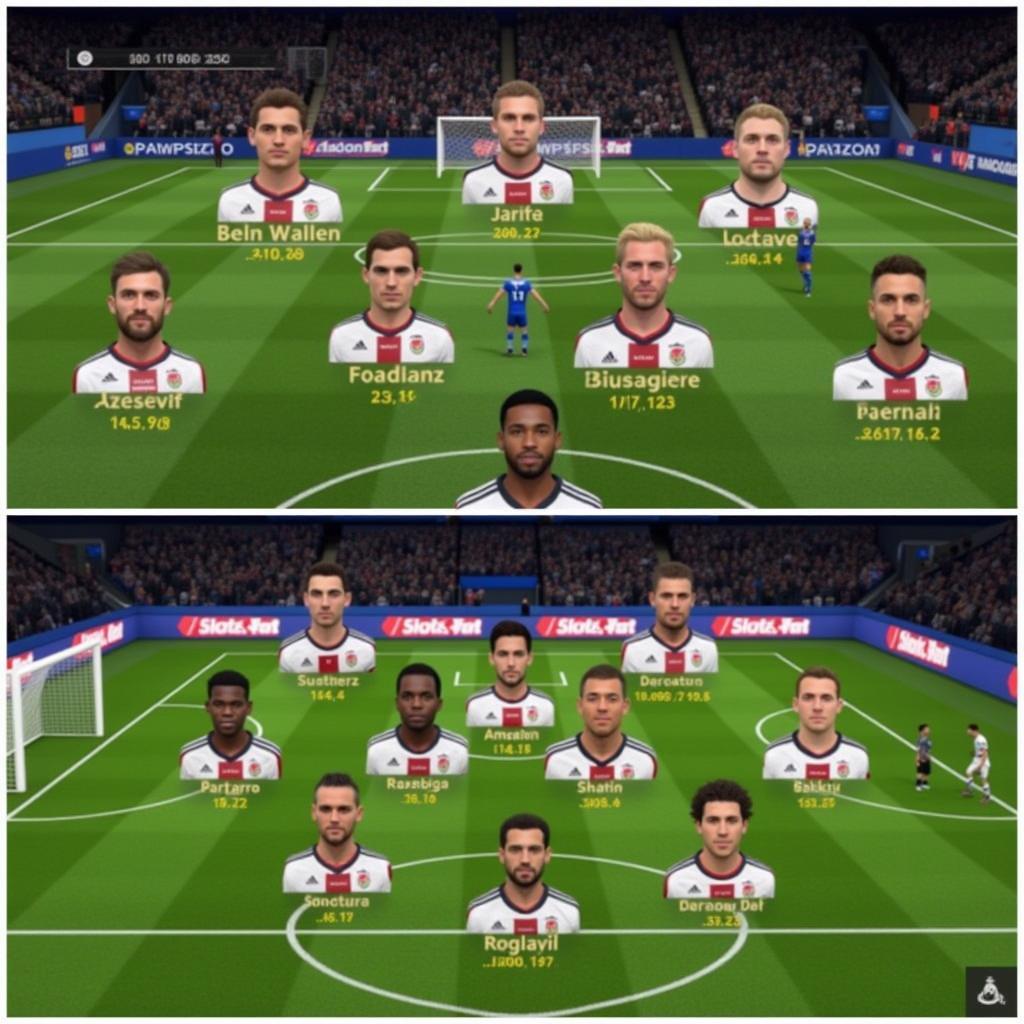 Updated squad in PES 2017