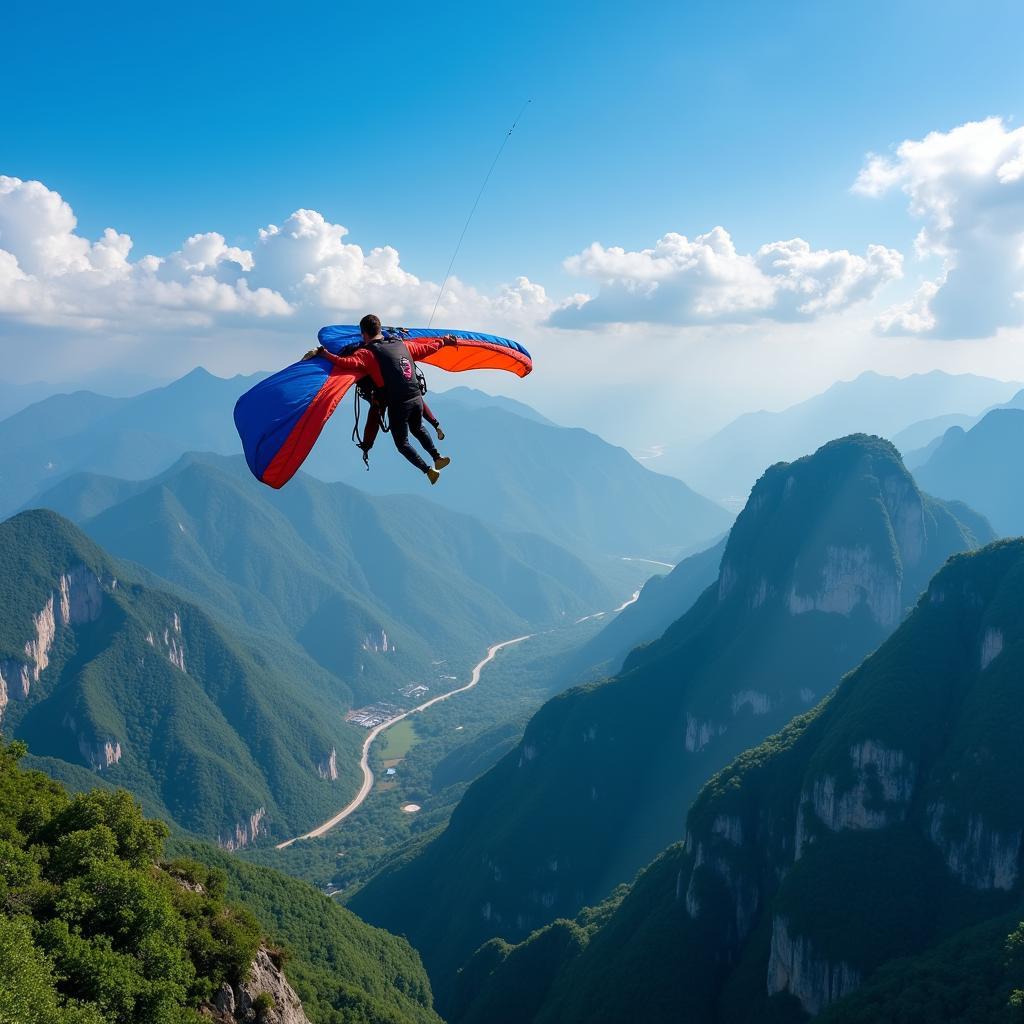 Wingsuit flying tại Việt Nam