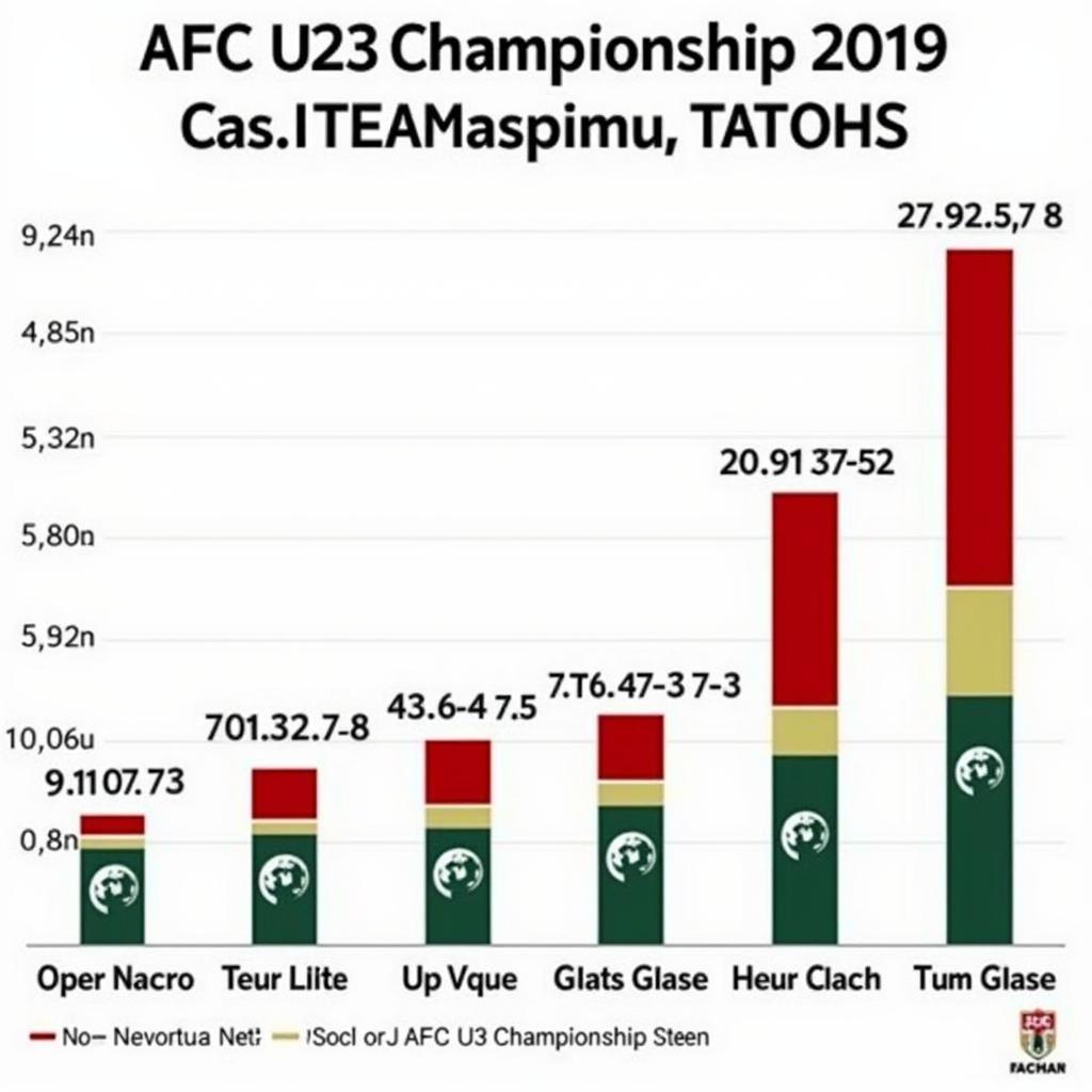 So sánh chiều cao đội hình U23 Việt Nam với các đối thủ tại giải U23 Châu Á 2019