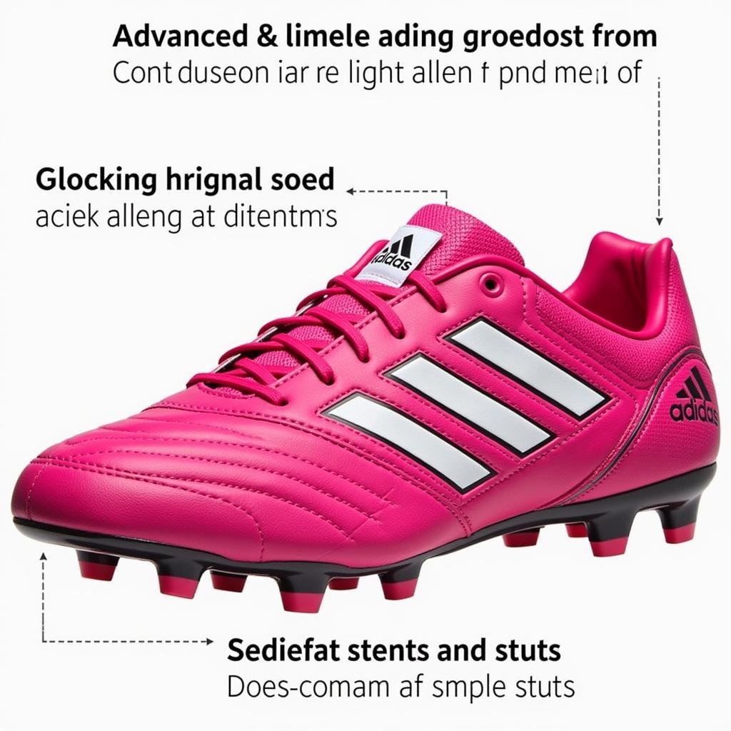 Công nghệ của giày Adidas Predator hồng