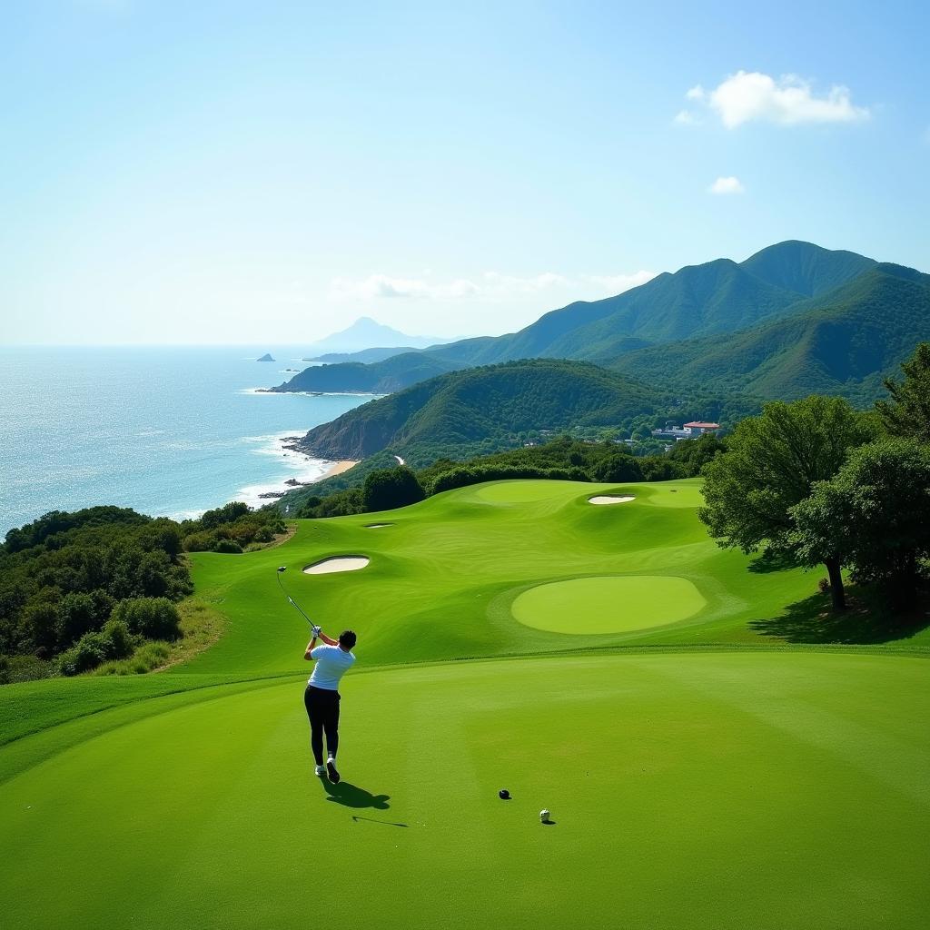 Chơi golf tại Đà Nẵng