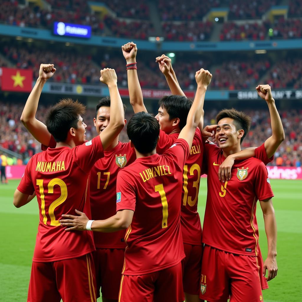 Đội tuyển Việt Nam chiến thắng Asian Cup