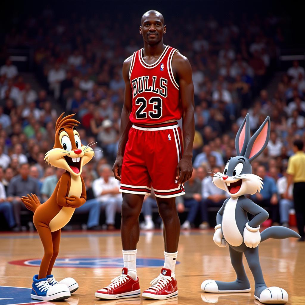 Giày Thể Thao Jordan trong Space Jam