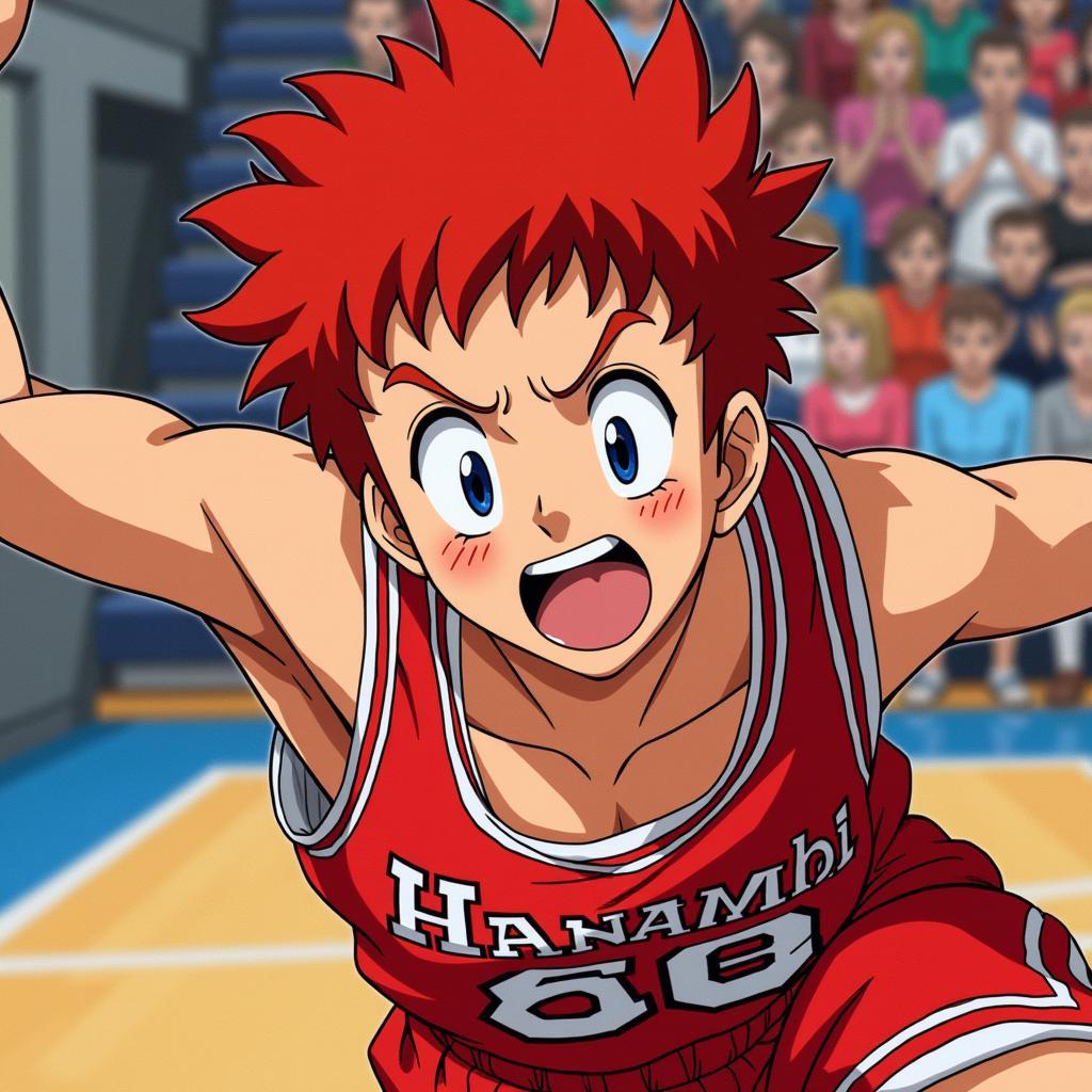 Hanamichi Sakuragi trong Slam Dunk