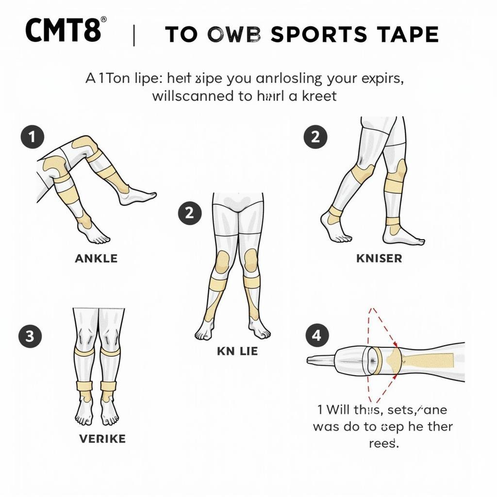 Hướng dẫn sử dụng băng keo thể thao CMT8 đúng cách