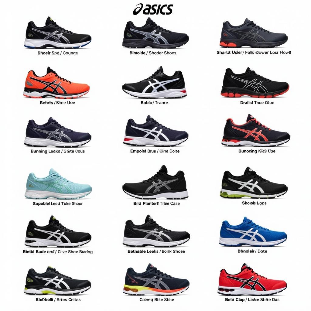 Lựa chọn giày Asics phù hợp