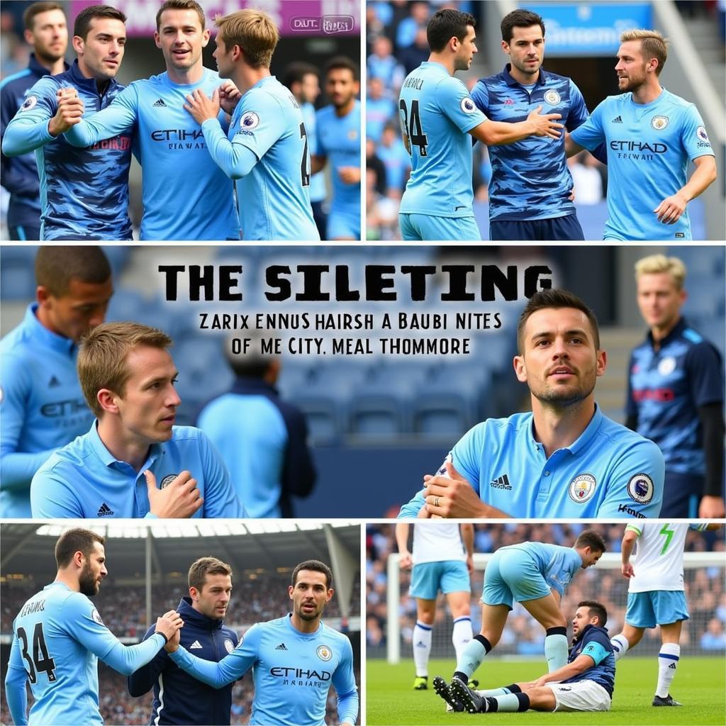 Man City players' daily life