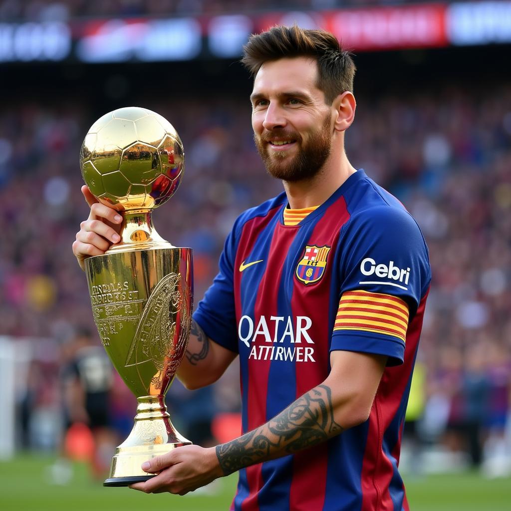 Lionel Messi - Lương cầu thủ bóng đá cao nhất thế giới 2019