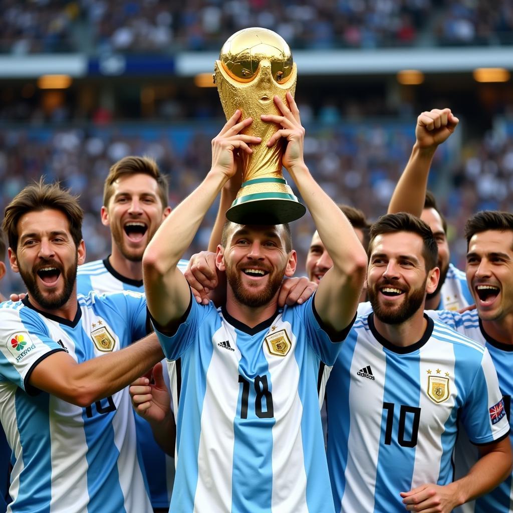 Messi vô địch World Cup