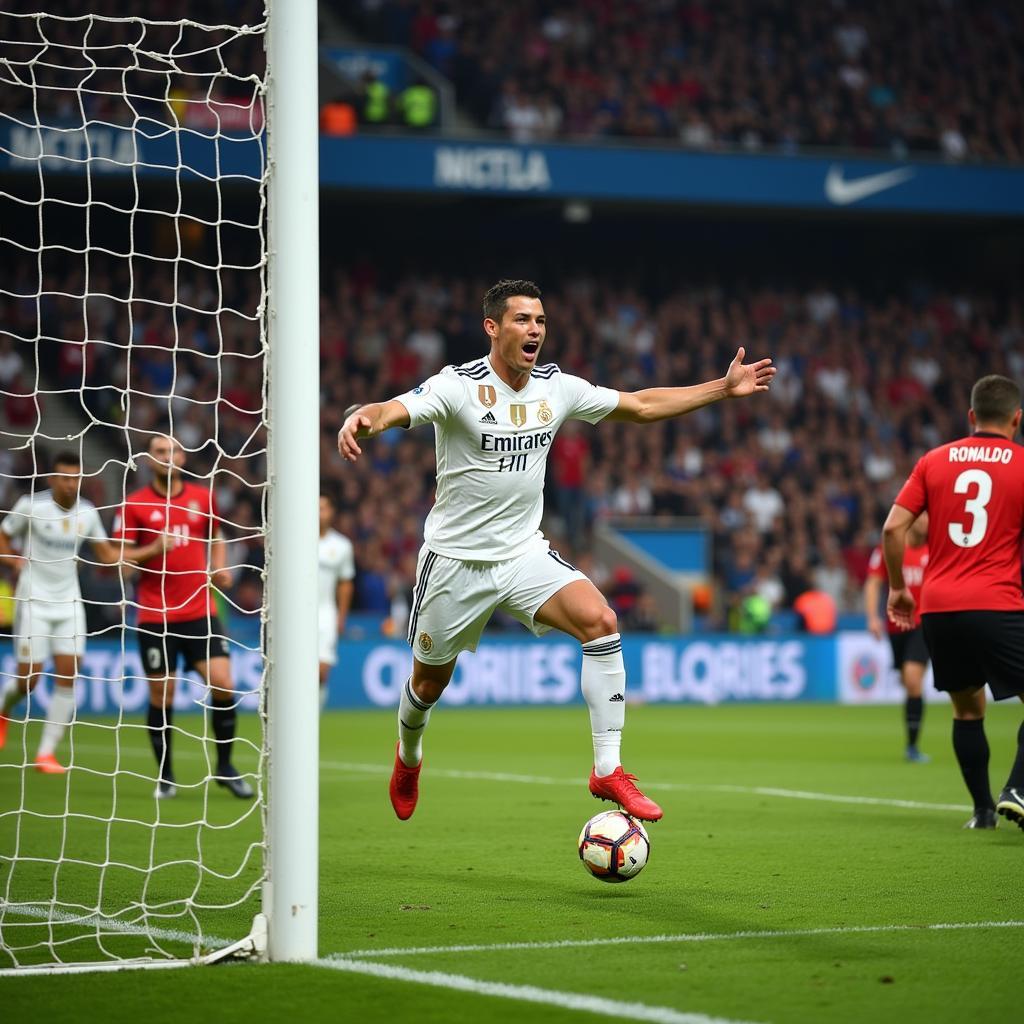 Cristiano Ronaldo ghi bàn tại Euro