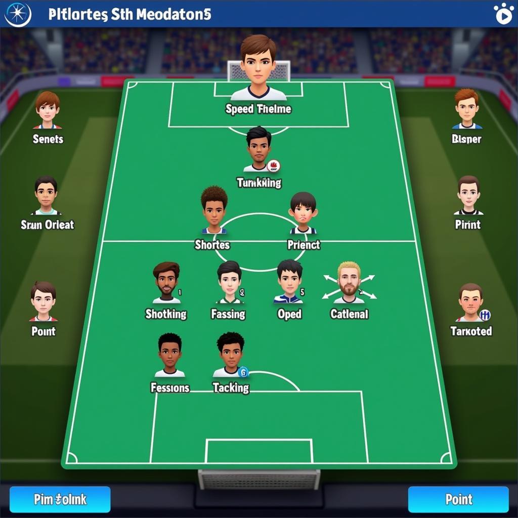 Tạo cầu thủ Dream Soccer 2018 tùy chỉnh chỉ số