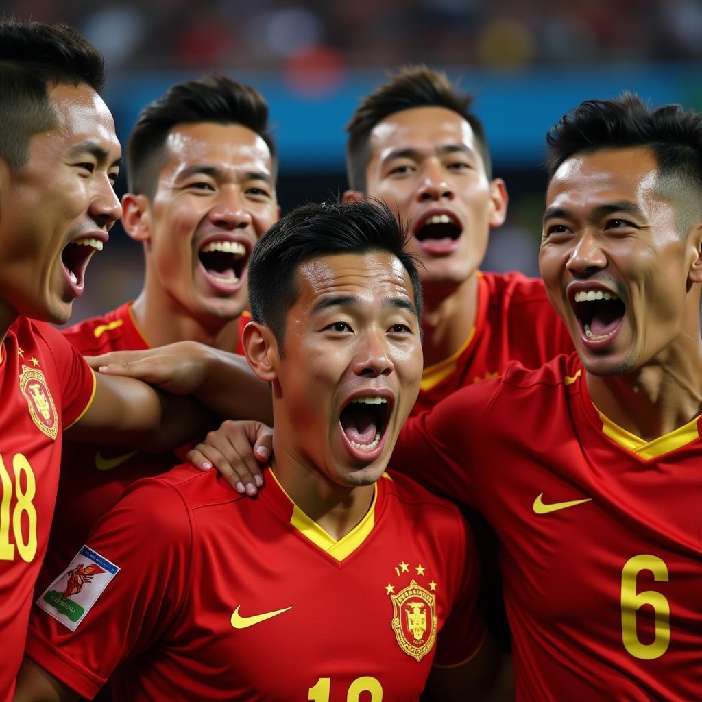 Tinh thần chiến đấu của đội tuyển Việt Nam tại Asian Cup 2019