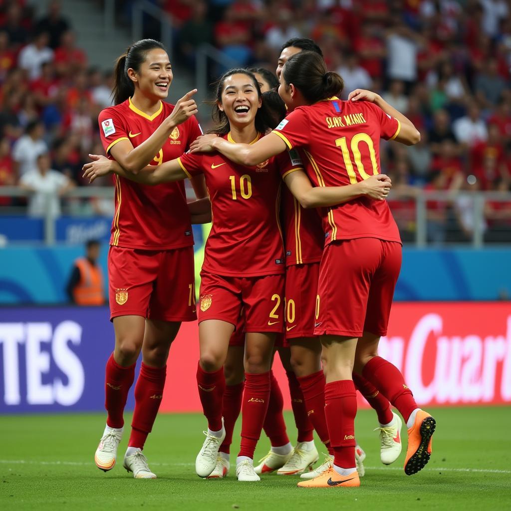 Tinh thần chiến đấu kiên cường của đội tuyển Việt Nam tại Asian Cup 2019