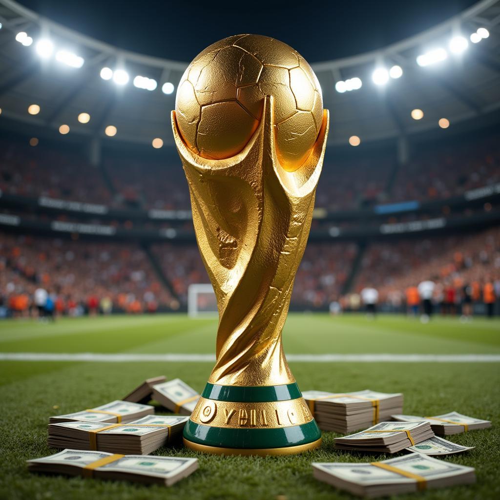 Tổng giải thưởng bóng đá nam World Cup