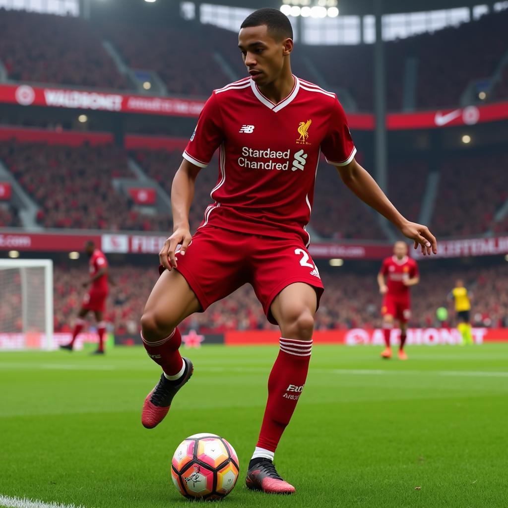 Hình ảnh Trent Alexander-Arnold trong FIFA 19