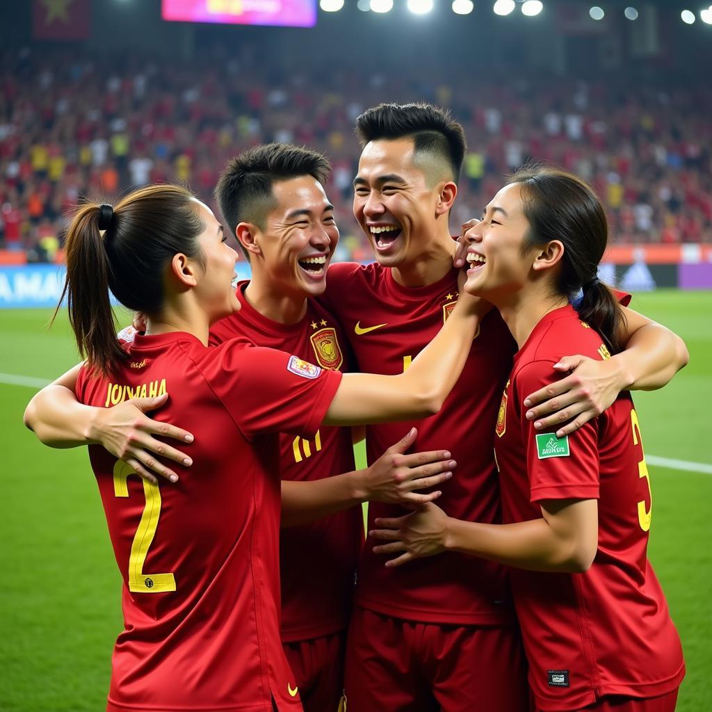 U18 Việt Nam chiến thắng năm 2019