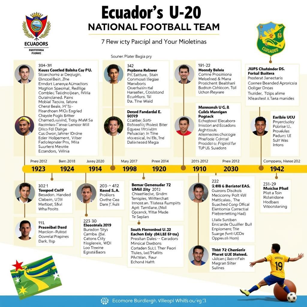 Lịch sử phát triển đội tuyển U20 Ecuador