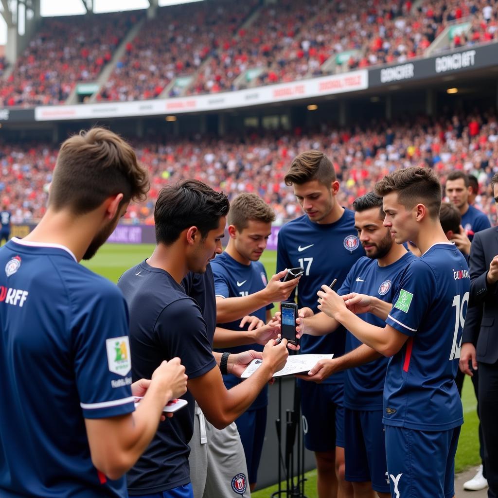 U21 Pháp và người hâm mộ