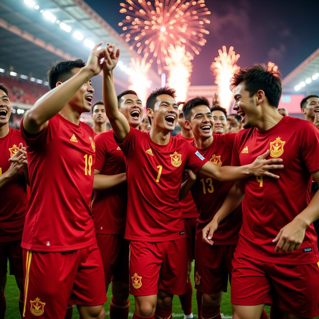 U22 Việt Nam chiến thắng vang dội tại SEA Games