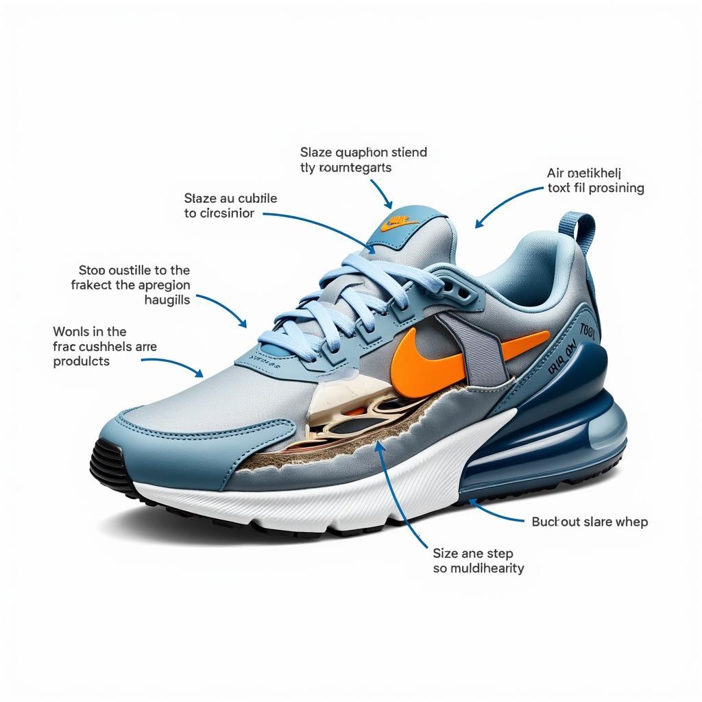 Công nghệ đệm khí của giày thể thao Air Max 270