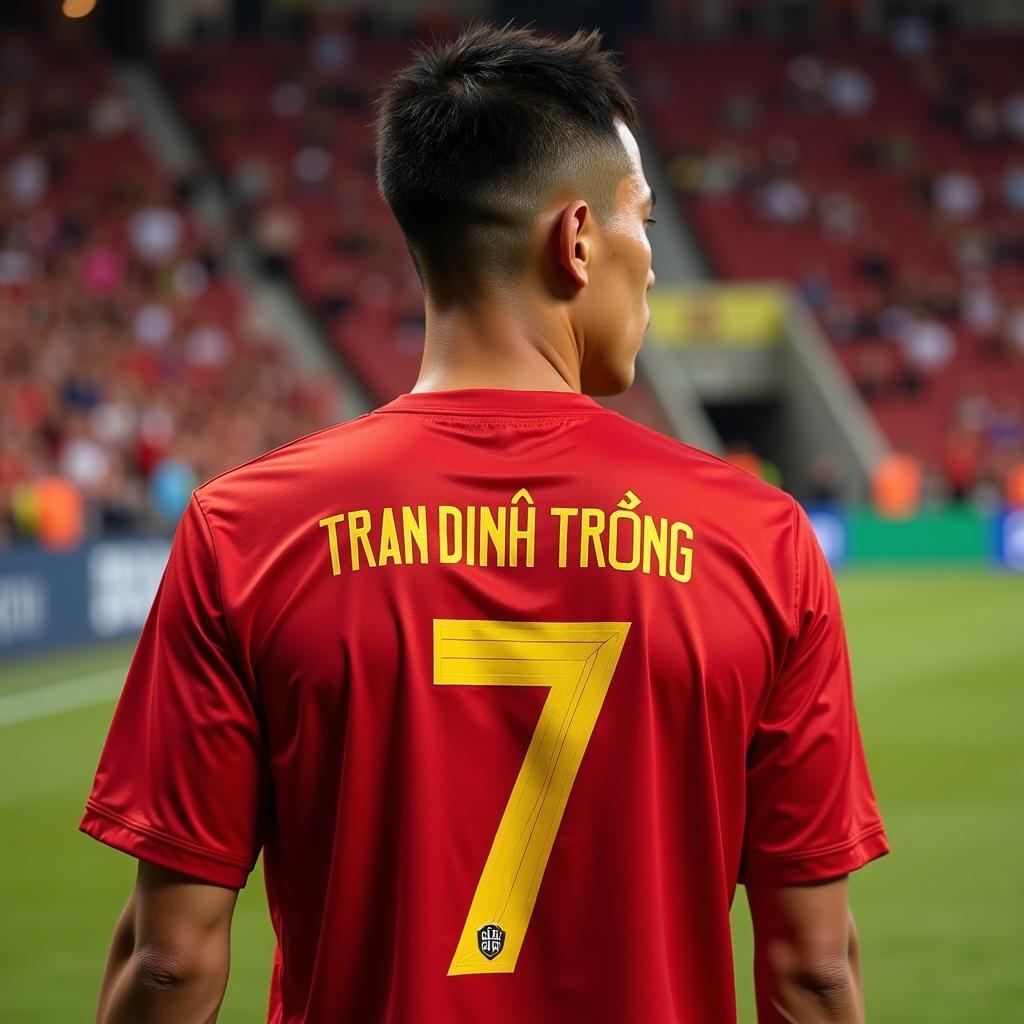 Số áo cầu thủ U23 Việt Nam 2019 - Trần Đình Trọng