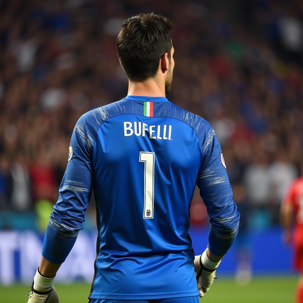 Số áo đội tuyển Ý 2017 - Buffon